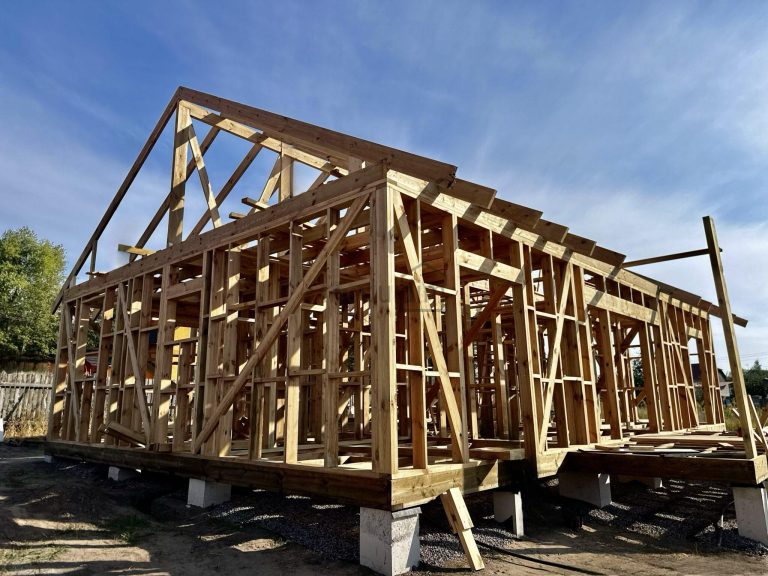 Какие используются технология строительства каркасного дома